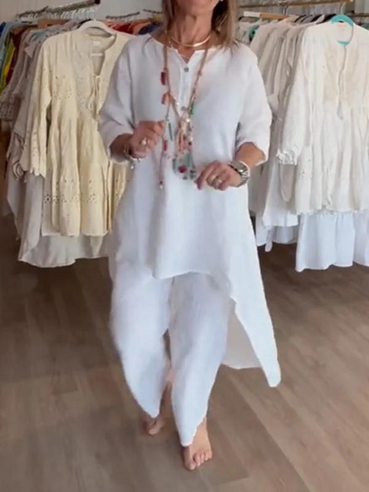 Casual Linen Set