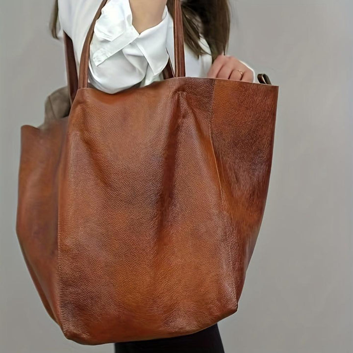 Renee | Large Capacity Retro Soft Tote Bag