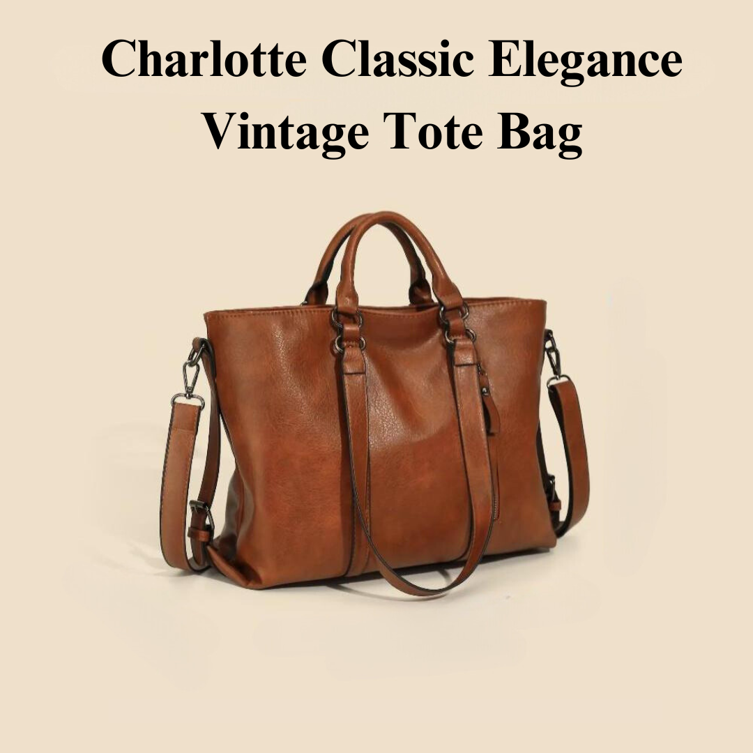 Charlotte | Classic Elegance Tote Bag