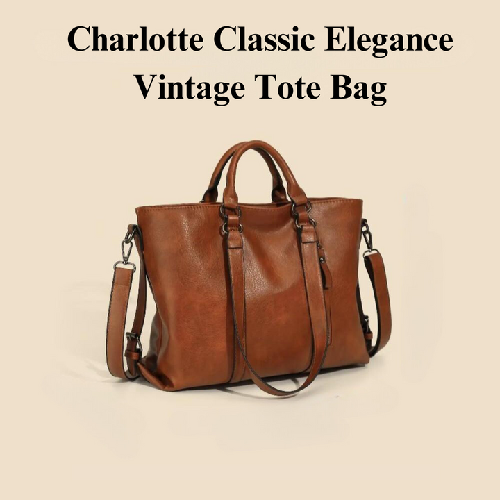 Charlotte | Classic Elegance Tote Bag