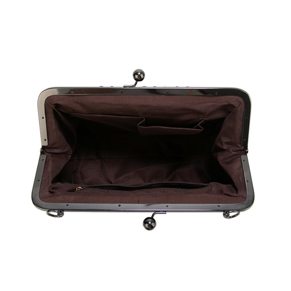 Mila | Vintage handbag with flap closure