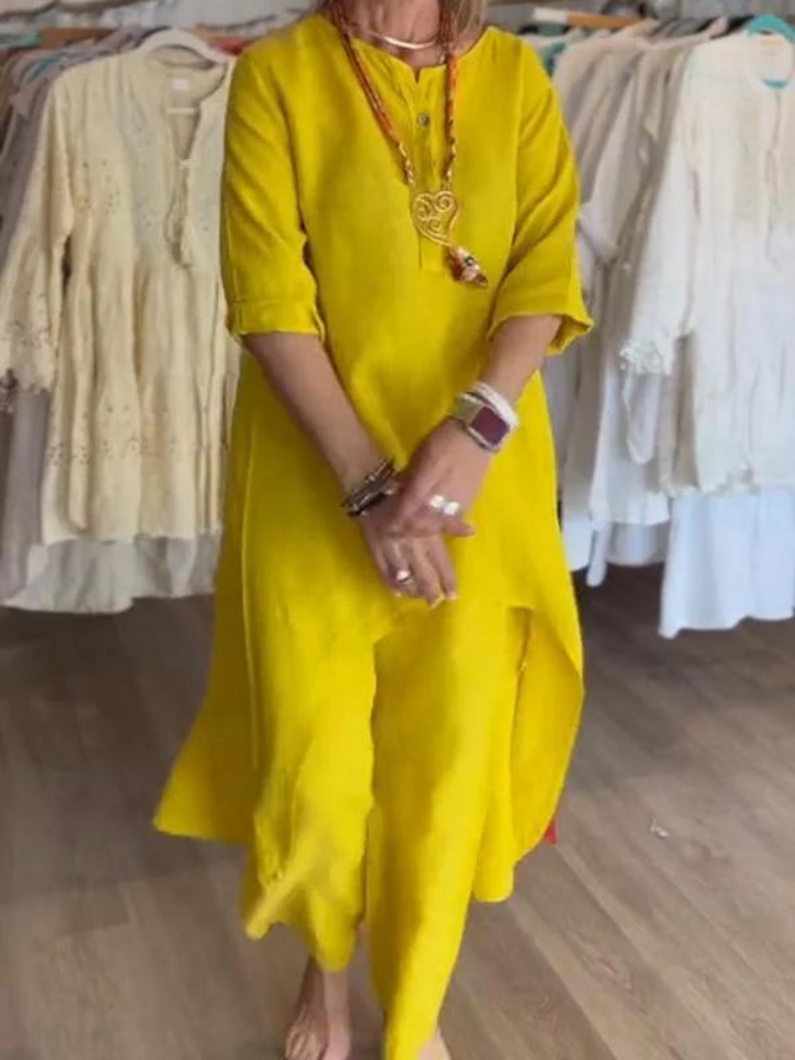 Casual Linen Set