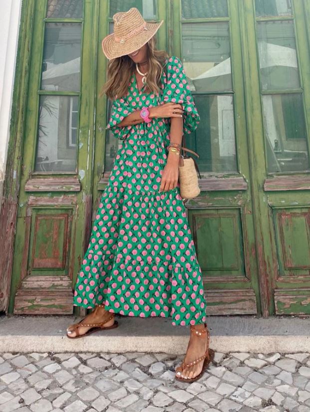 Susie - Bohemian Long Dress