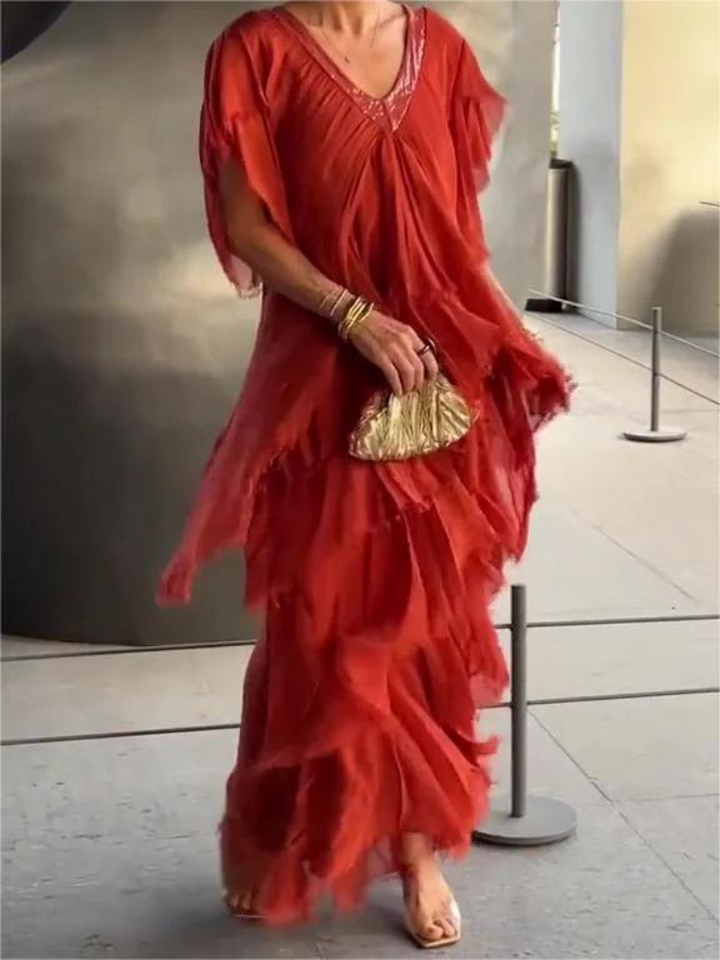 Serengeti Dress: Modern Elegance Merged with Ancestral Riches