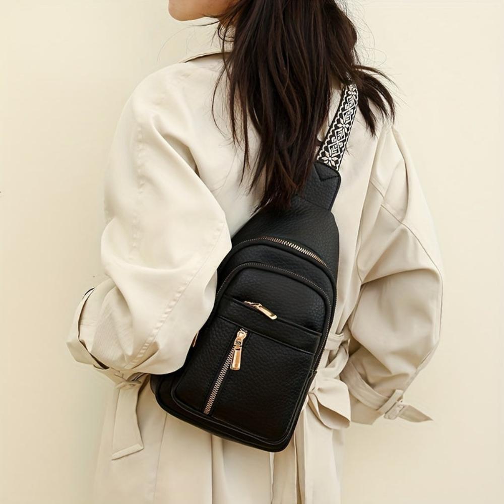 Hazel | Vintage Messenger Bag