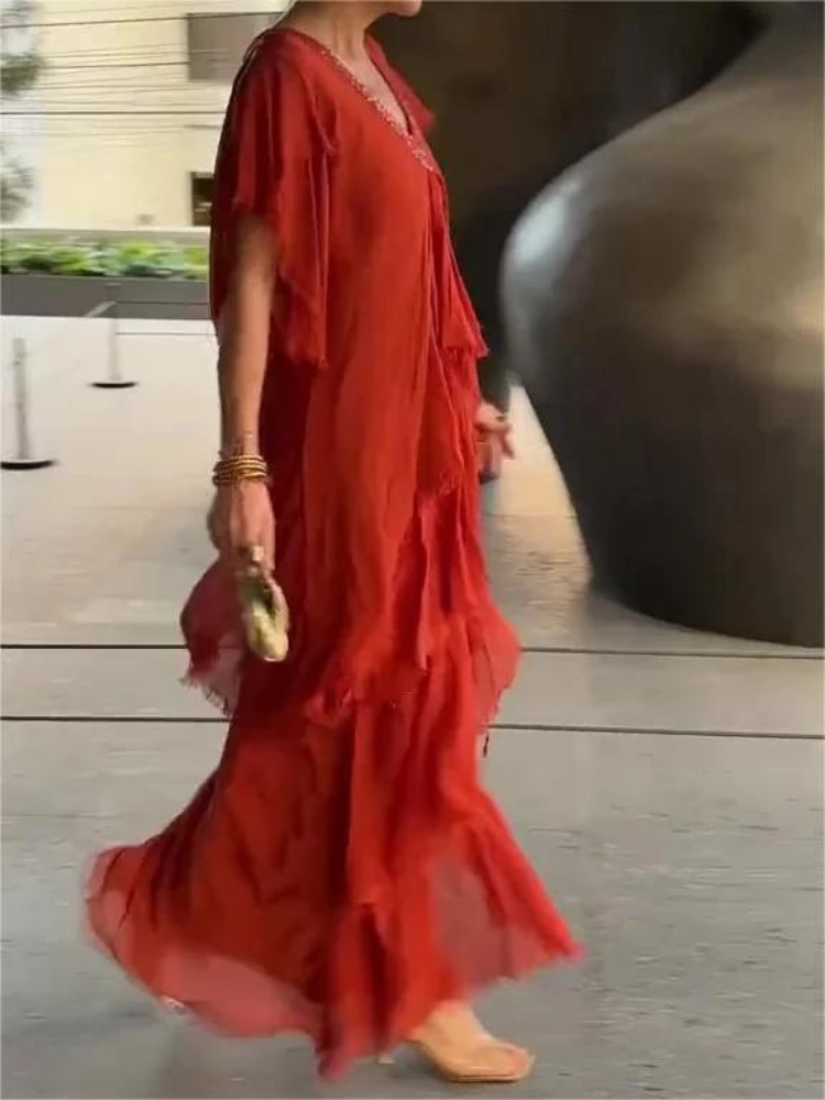 Serengeti Dress: Modern Elegance Merged with Ancestral Riches