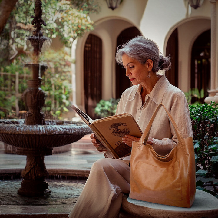 Samantha | Luxe Grandeur Soft Shoulder Bag
