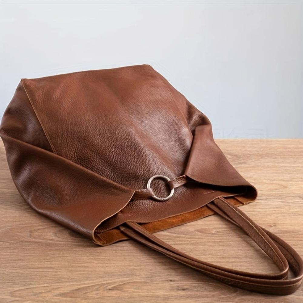 Renee | Large Capacity Retro Soft Tote Bag