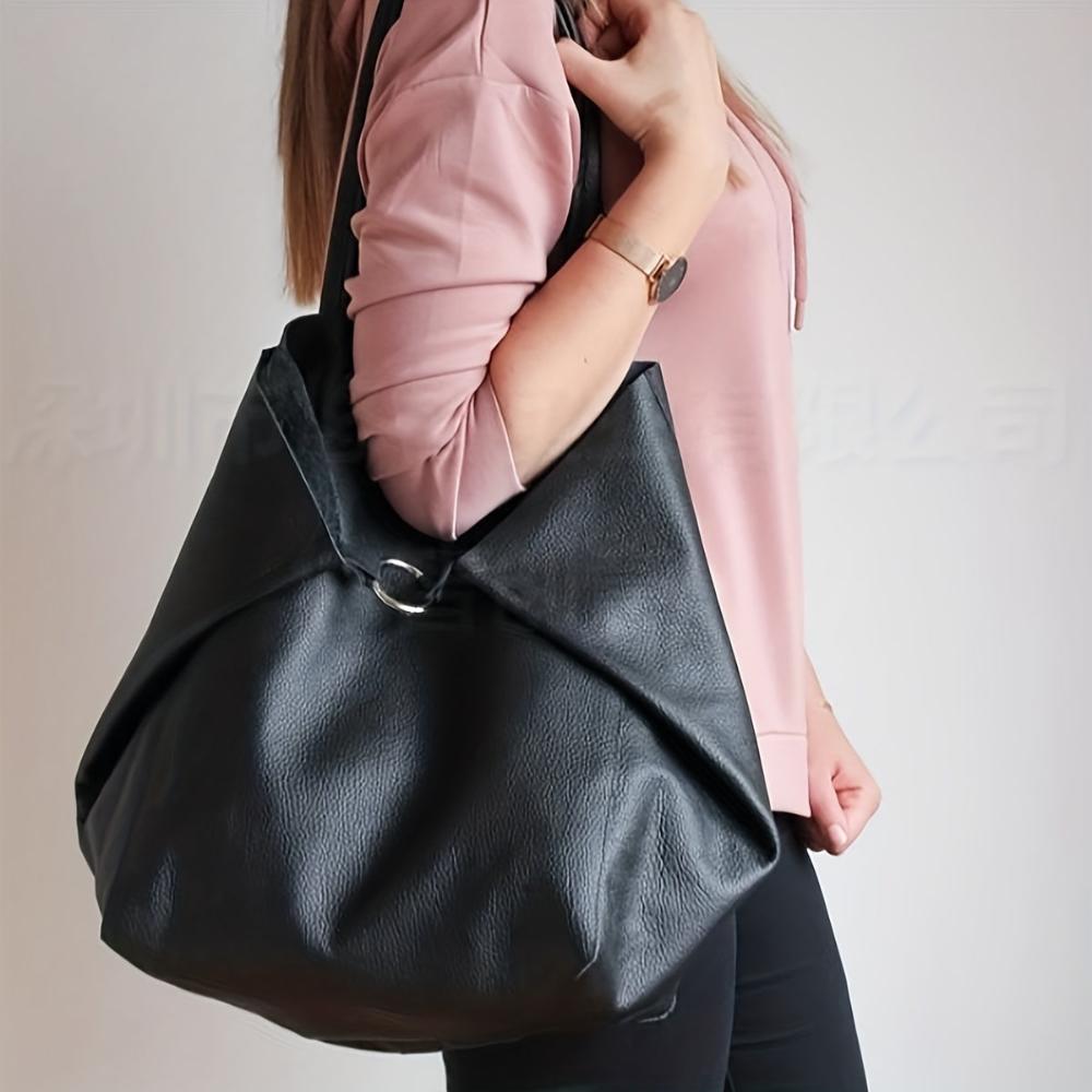 Renee | Large Capacity Retro Soft Tote Bag