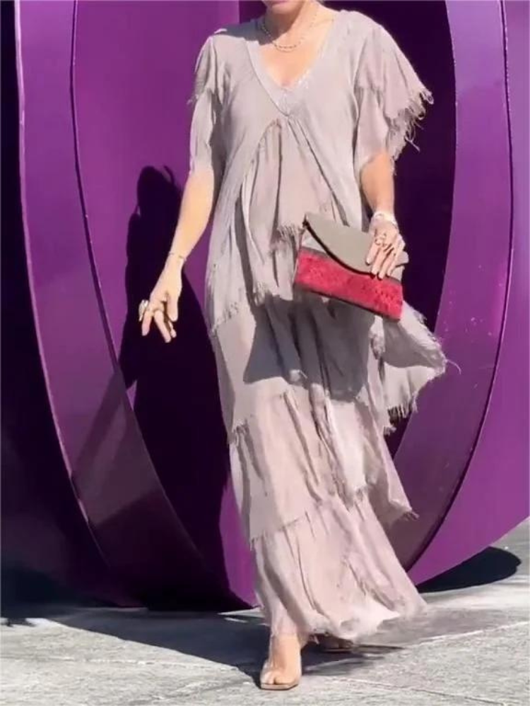 Serengeti Dress: Modern Elegance Merged with Ancestral Riches