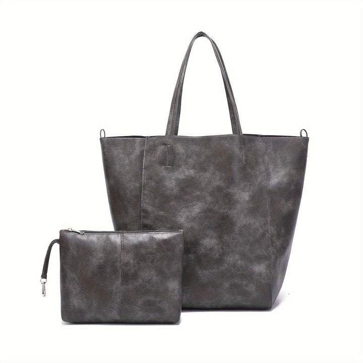 Renee | Large Capacity Retro Soft Tote Bag