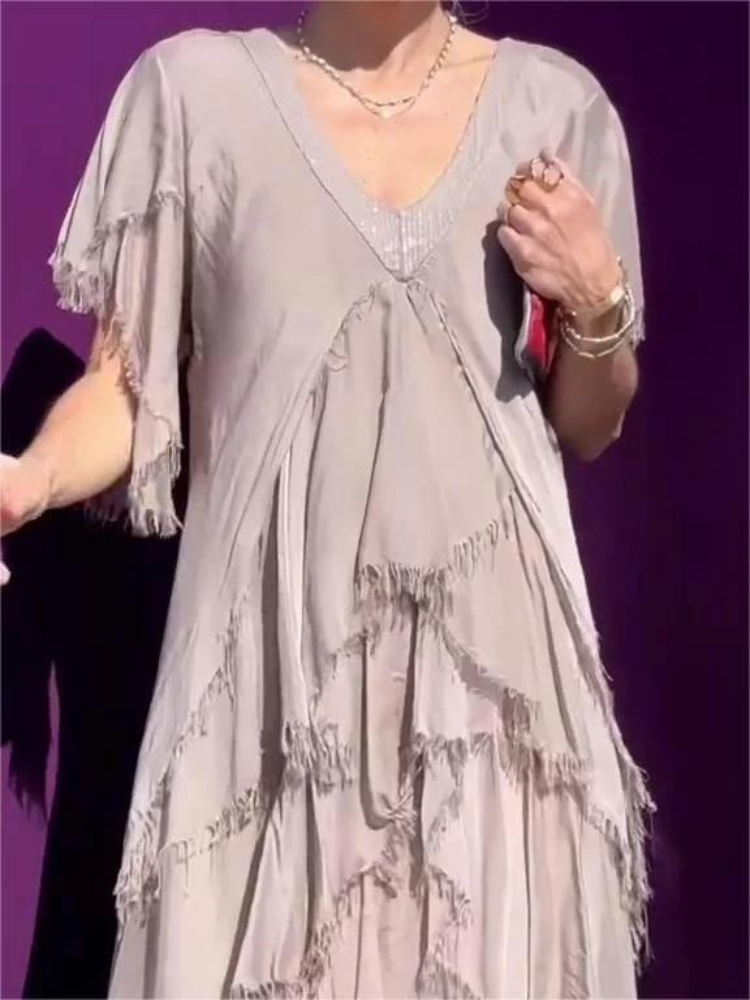 Serengeti Dress: Modern Elegance Merged with Ancestral Riches
