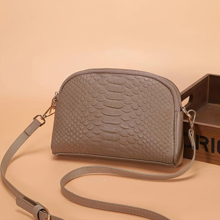 Isabella | Mini crossbody bag in faux crocodile