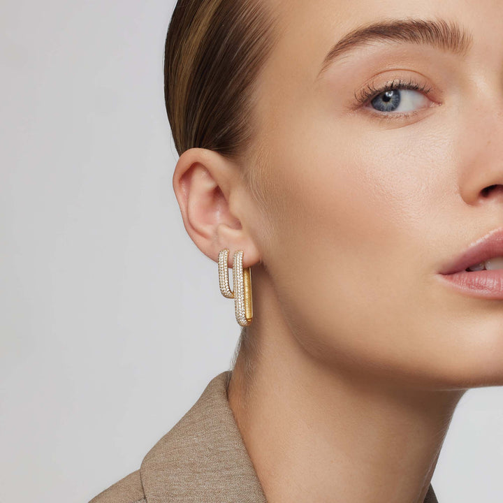 Pavé Icon Earrings