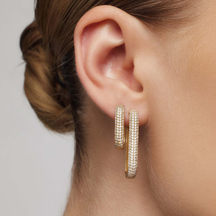 Pavé Icon Earrings