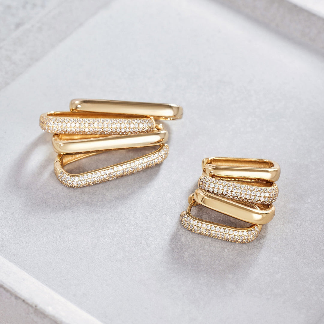 Pavé Icon Earrings