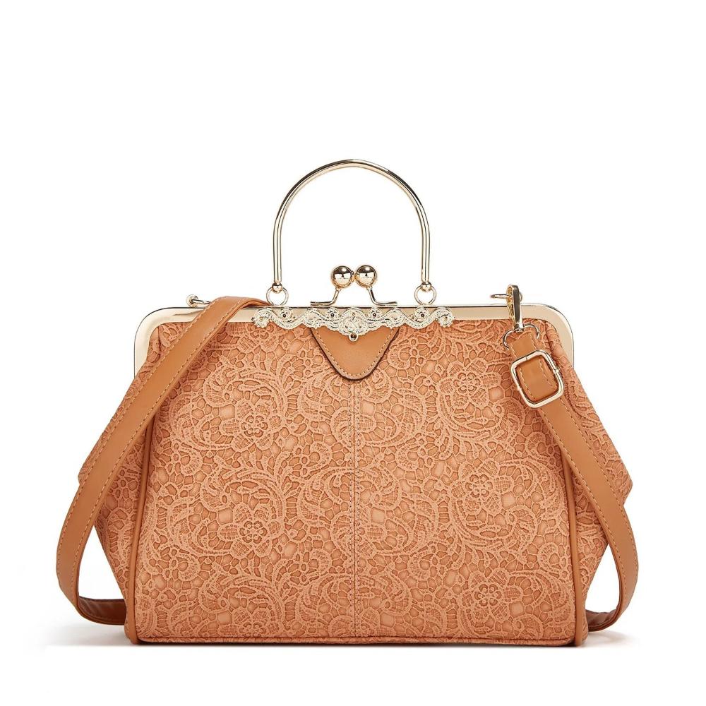 Mila | Vintage handbag with flap closure