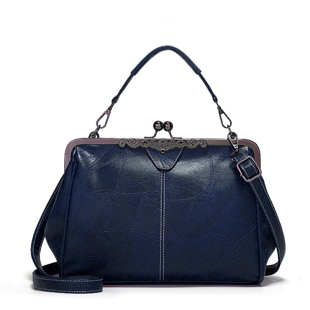 Mila | Vintage handbag with flap closure
