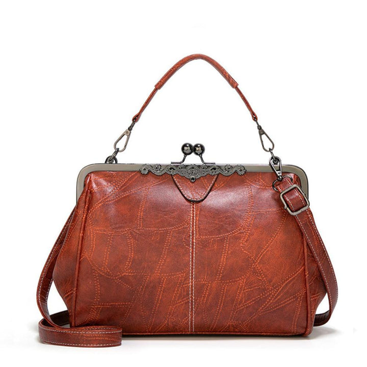 Mila | Vintage handbag with flap closure