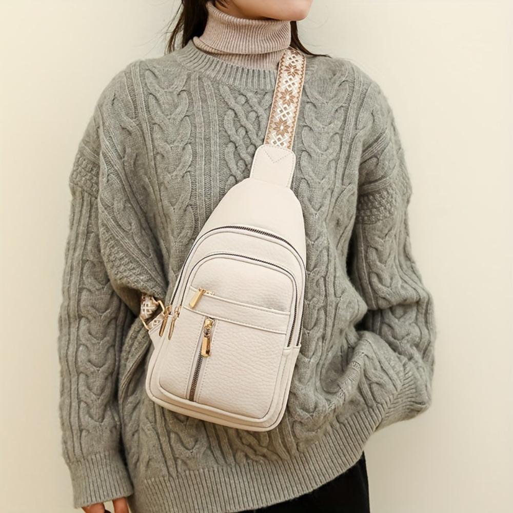 Hazel | Vintage Messenger Bag