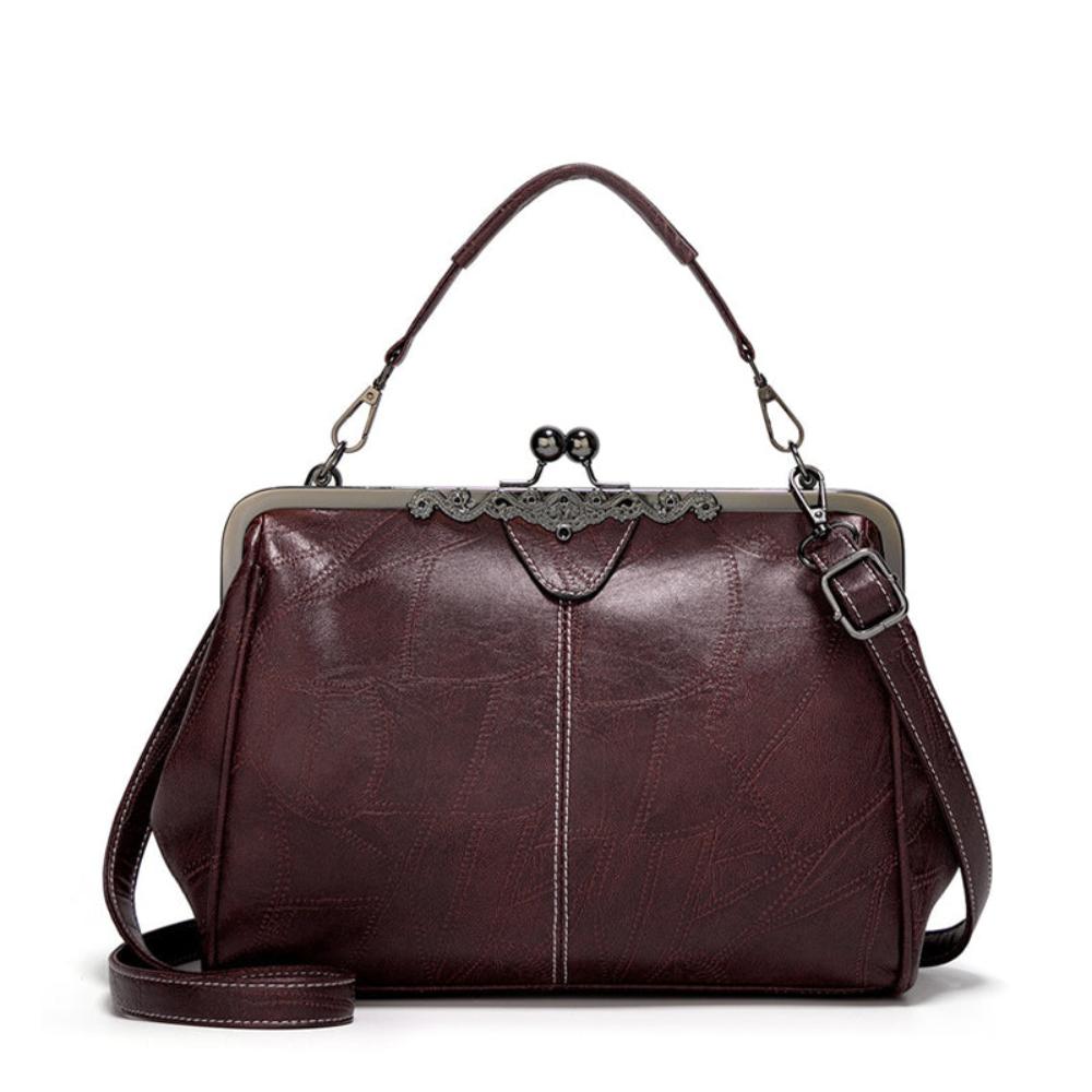 Mila | Vintage handbag with flap closure