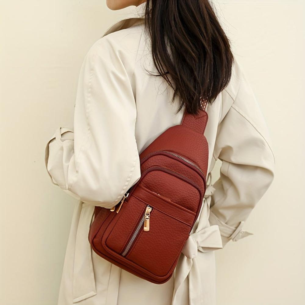 Hazel | Vintage Messenger Bag