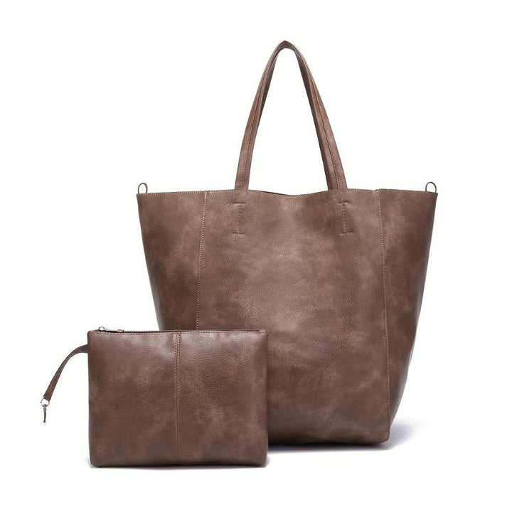 Renee | Large Capacity Retro Soft Tote Bag