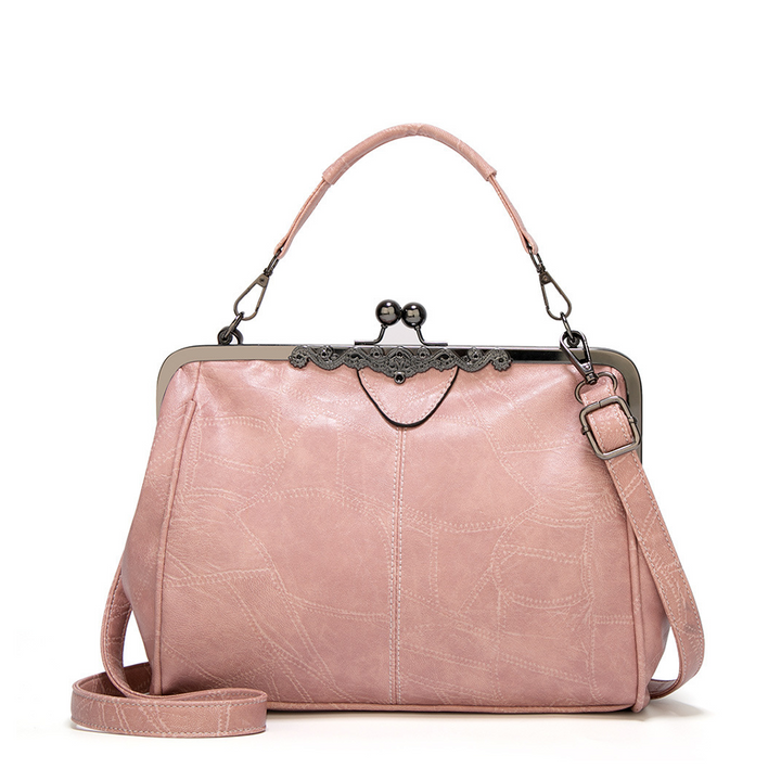Mila | Vintage handbag with flap closure