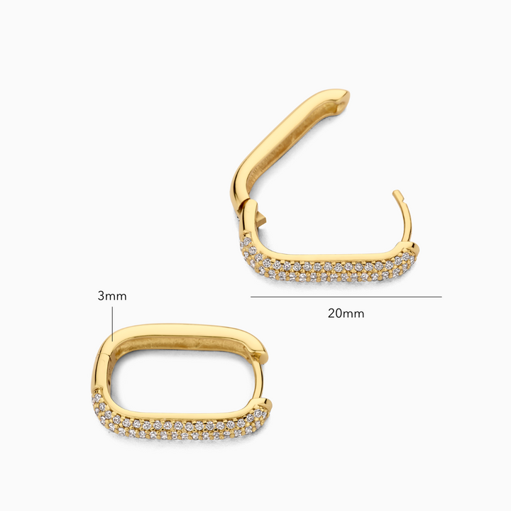 Pavé Icon Earrings