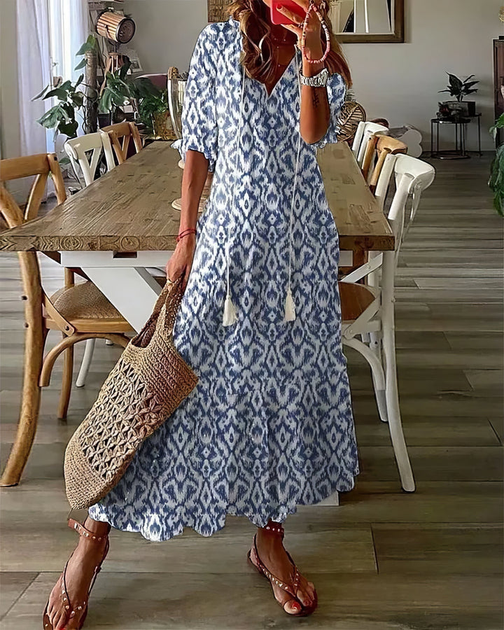 Diana™ - Boho Dress with Abdomen Coverage