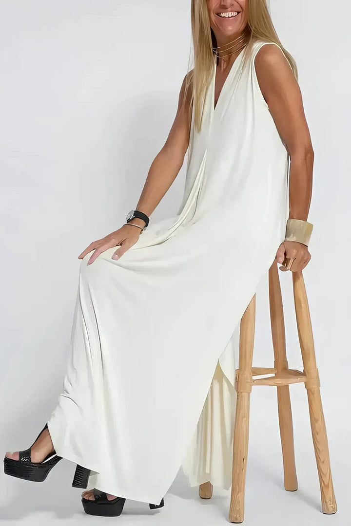Elegant long dress + matching cardigan AS A GIFT