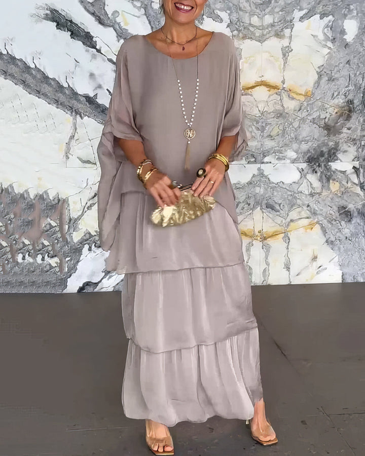 Wide Cut Artistic Dress
