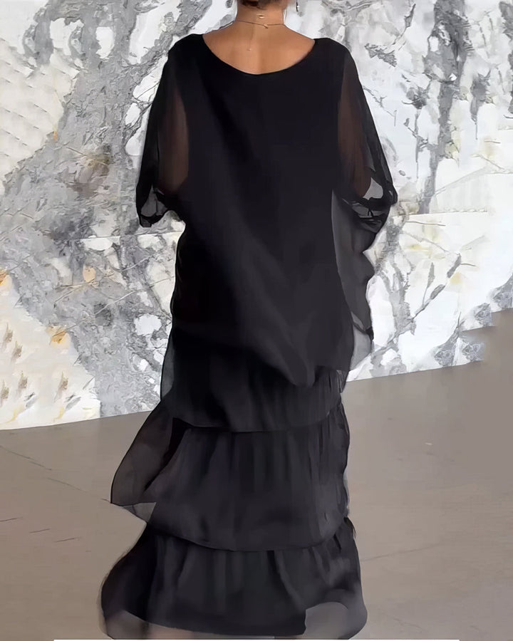 Wide Cut Artistic Dress