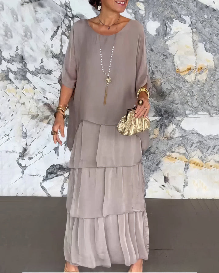 Wide Cut Artistic Dress