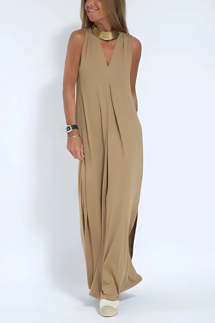 Elegant long dress + matching cardigan AS A GIFT