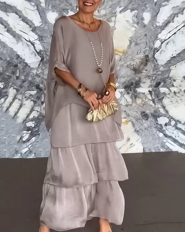 Wide Cut Artistic Dress