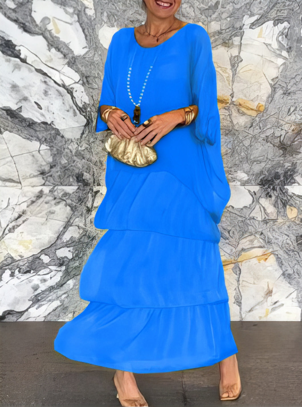 Wide Cut Artistic Dress