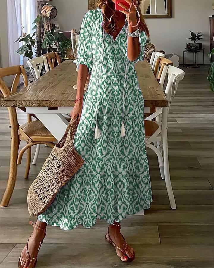 Diana™ - Boho Dress with Abdomen Coverage