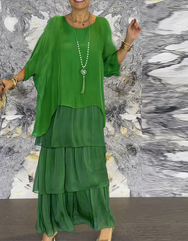Wide Cut Artistic Dress