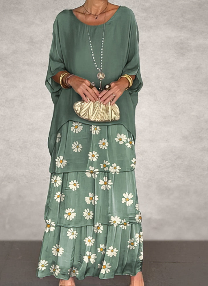 Wide Cut Artistic Dress