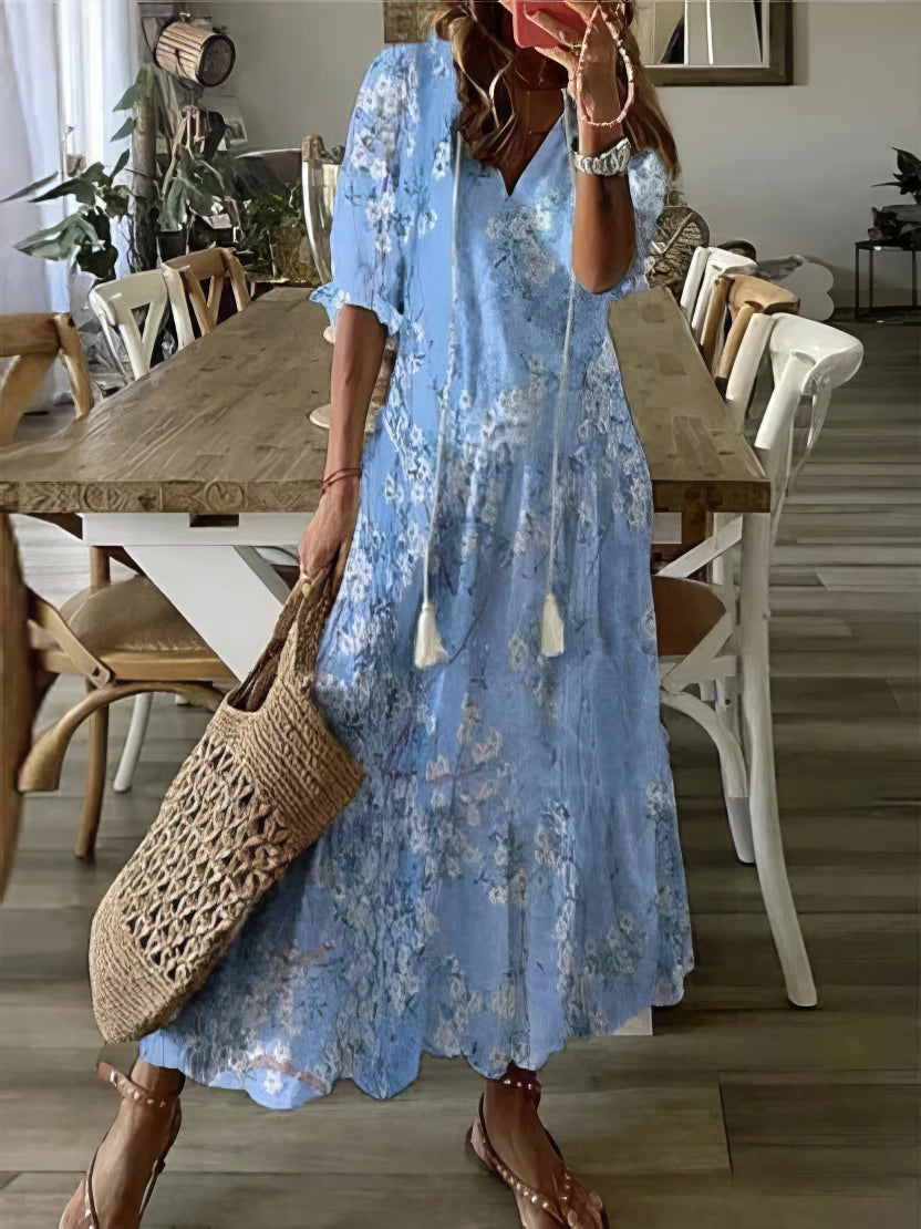 Diana™ - Boho Dress with Abdomen Coverage