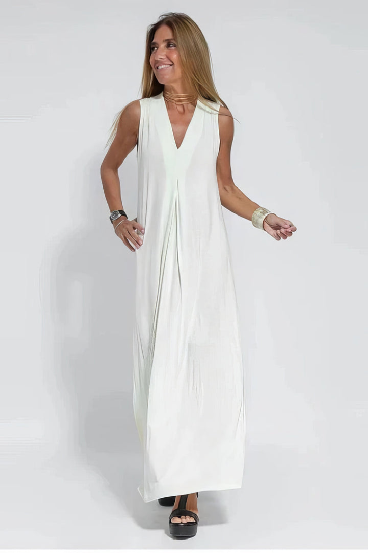 Elegant long dress + matching cardigan AS A GIFT