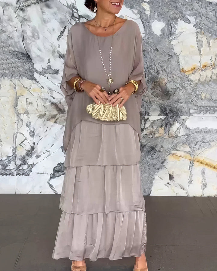 Wide Cut Artistic Dress